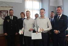 Na radnici ve Veselí byli oceněni zachránci tří lidských životů