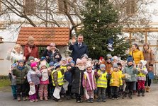 Děti z mateřských škol navštívily Městský úřad ve Veselí nad Moravou