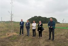 Ve Veselí nad Moravou vysazují několik tisíc stromů a keřů v rámci projektu financovaného z EU
